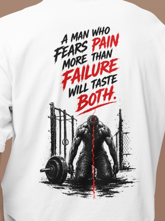 Fear Failure - Unisex Oversized T-Shirt KayaHustle