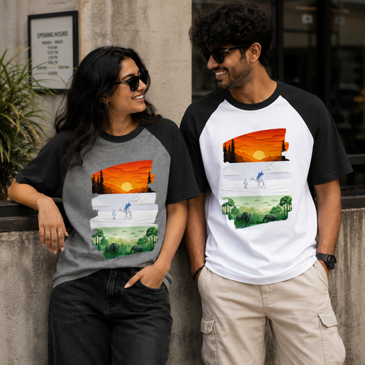 Independence Day - Unisex Oversized Raglan KayaHustle