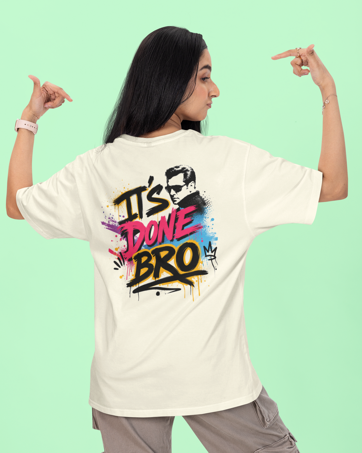 It's Done Bro - Unisex Oversized Classic T-Shirt KayaHustle
