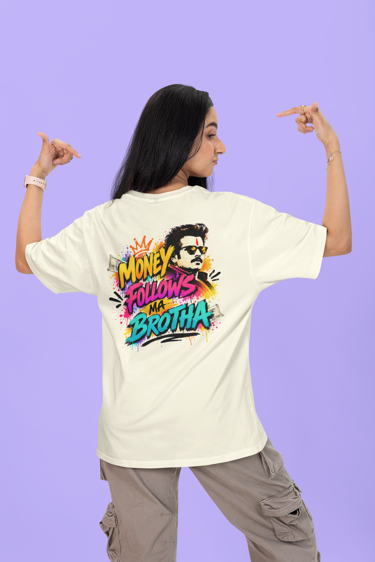 Money Follows - Unisex Oversized Classic T-Shirt KayaHustle
