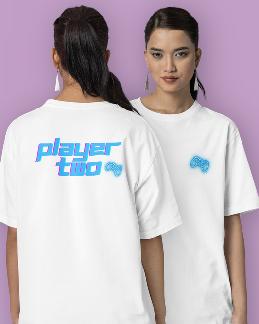 Player Two - Unisex Oversized T-Shirt KayaHustle