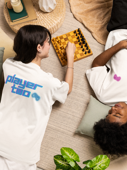Player Two - Unisex Oversized T-Shirt KayaHustle
