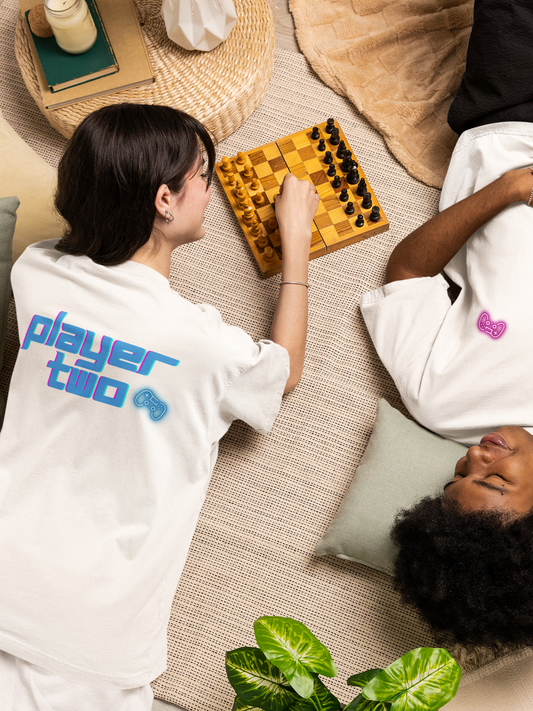 Player Two - Unisex Oversized T-Shirt KayaHustle