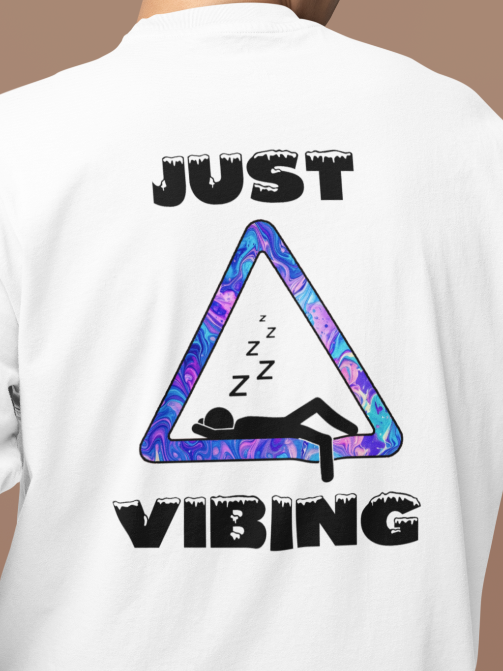 Just Vibing - Unisex Oversized T-Shirt KayaHustle