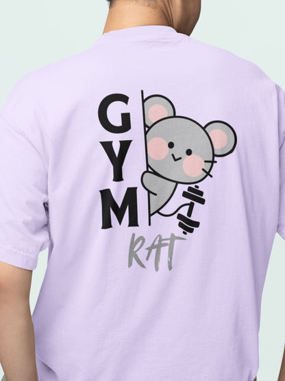 Gym Rat - Unisex Terry Oversized Tee KayaHustle