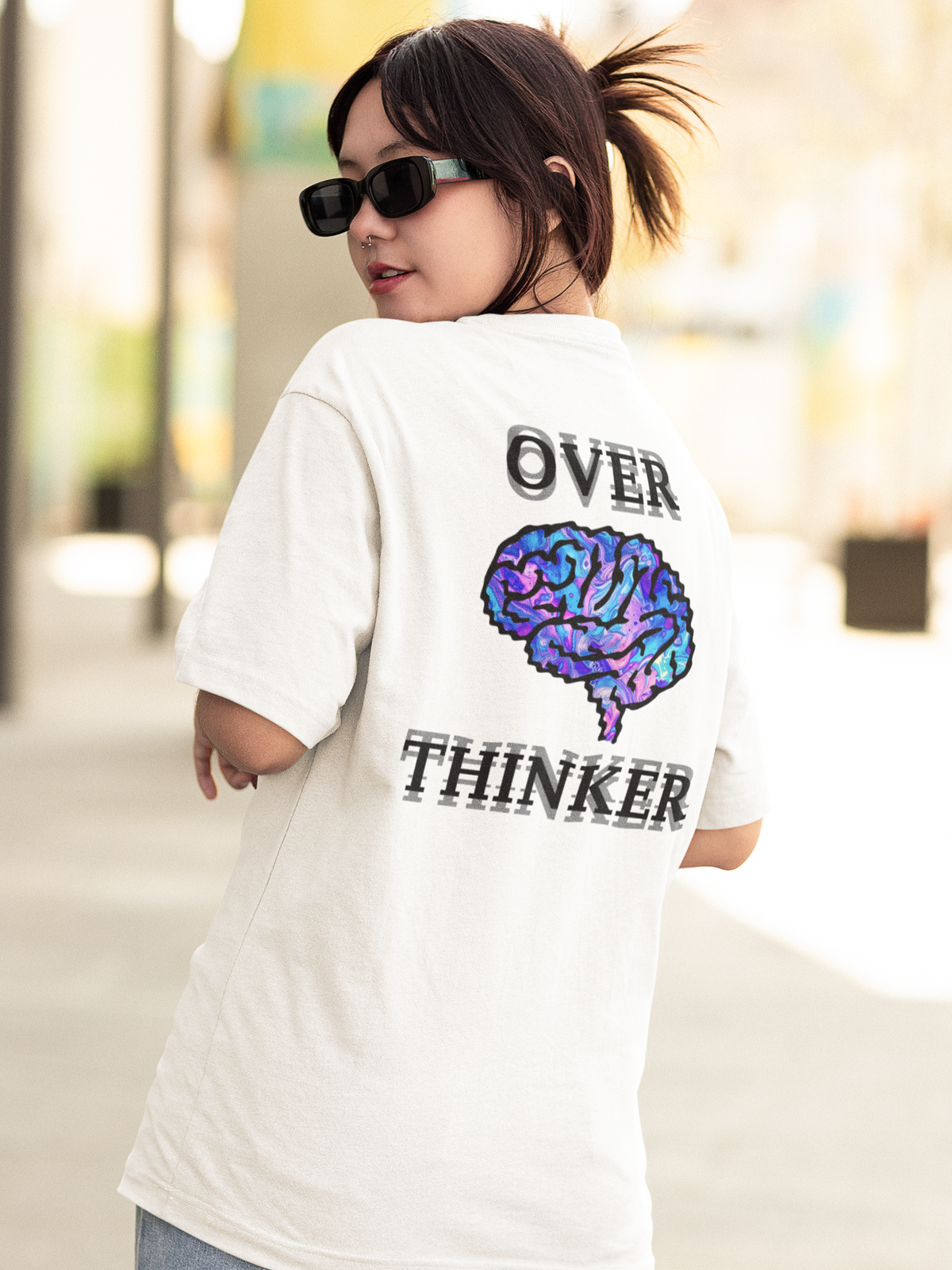 Overthinker - Unisex Oversized T-Shirt KayaHustle