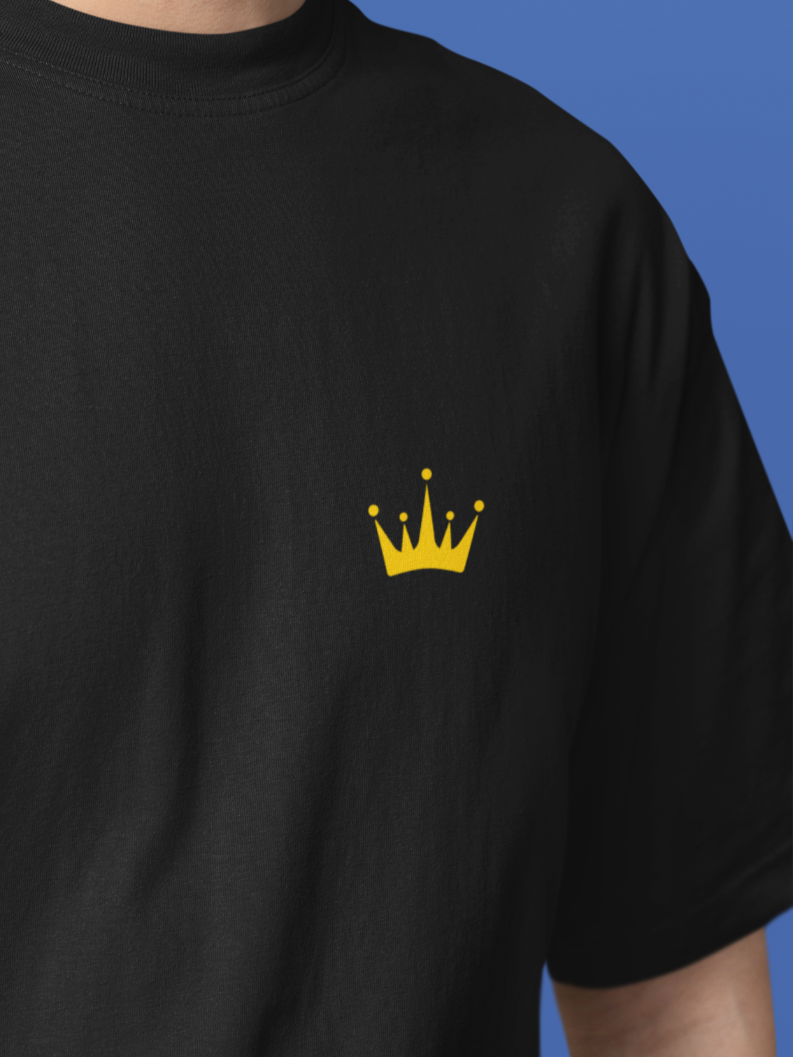 Keep Calm & BEE Yourself (Dark) - Unisex Oversized T-Shirt KayaHustle