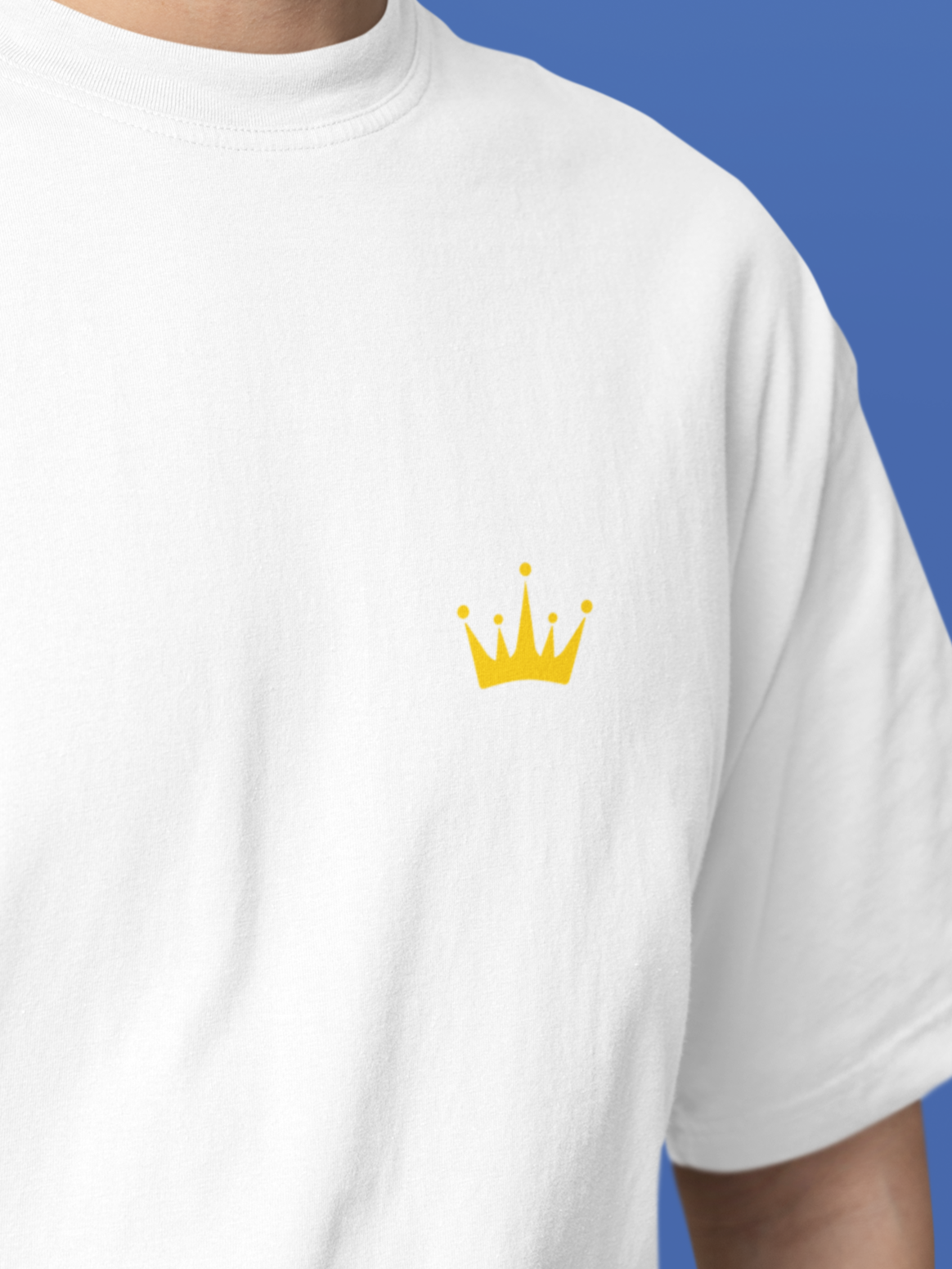 Keep Calm & BEE Youself (White) - Unisex Oversized T-Shirt KayaHustle